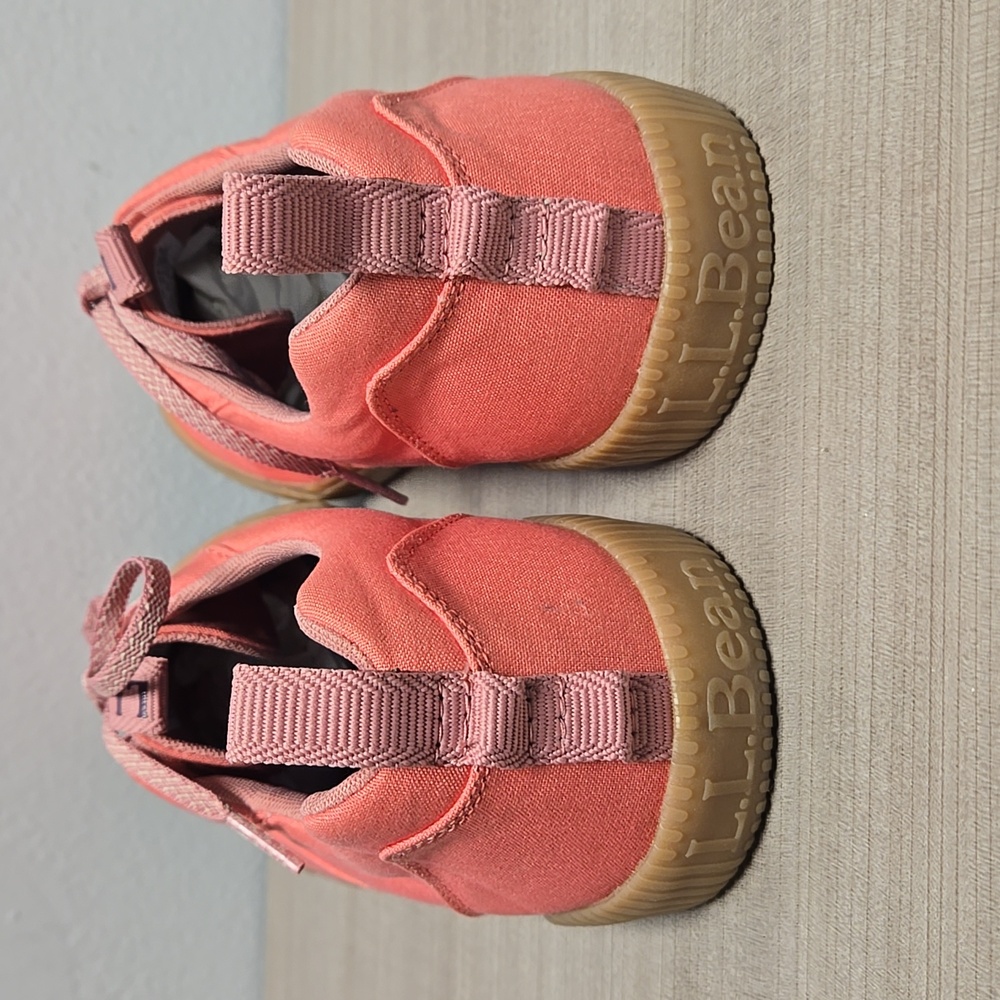 [NEW] L.L. Bean Women's Eco Woods Lace-Up Sneakers With Bubble Gum Sole Size 11 - Picture 4 of 14